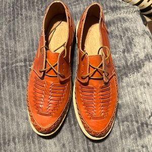 Mexican Leather Shoes New Size 10